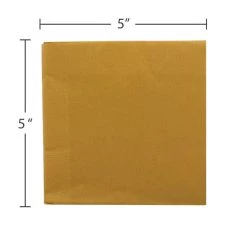 Budget π JAM Paper Gold Small Beverage Napkins, 100ct. π 7 Budget π JAM Paper Gold Small Beverage Napkins, 100ct. π -Jam Paper Shop D346483S 3