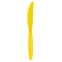 Budget 🧨 JAM Paper Yellow Premium Plastic Knives, 100ct. 💯 -Jam Paper Shop D346489S 3