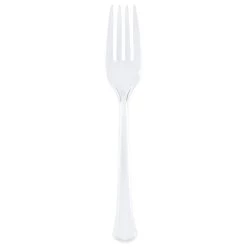 Cheap 👍 JAM Paper Clear Premium Plastic Forks, 20ct. 🤩 -Jam Paper Shop D346498S 3