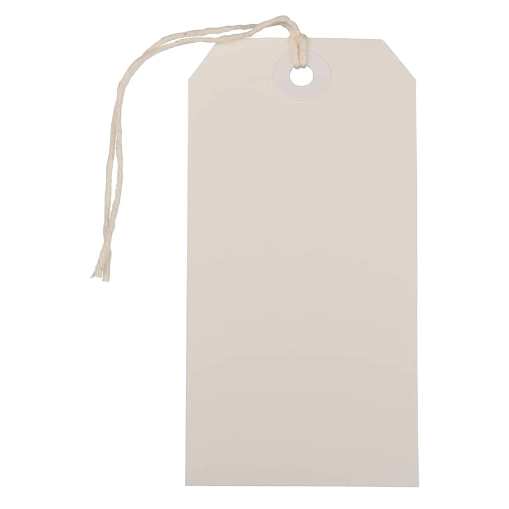 Outlet β¨ JAM Paper White Tiny Gift Tags with String, 100ct. π₯° 3 Outlet β¨ JAM Paper White Tiny Gift Tags with String, 100ct. π₯°