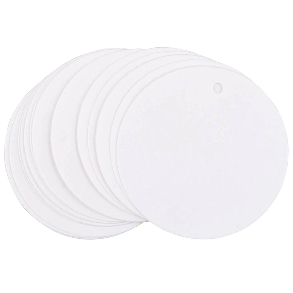 Budget π JAM Paper White Circular Gift Tags, 20ct. β¨ 4 Budget π JAM Paper White Circular Gift Tags, 20ct. β¨ - Image 2