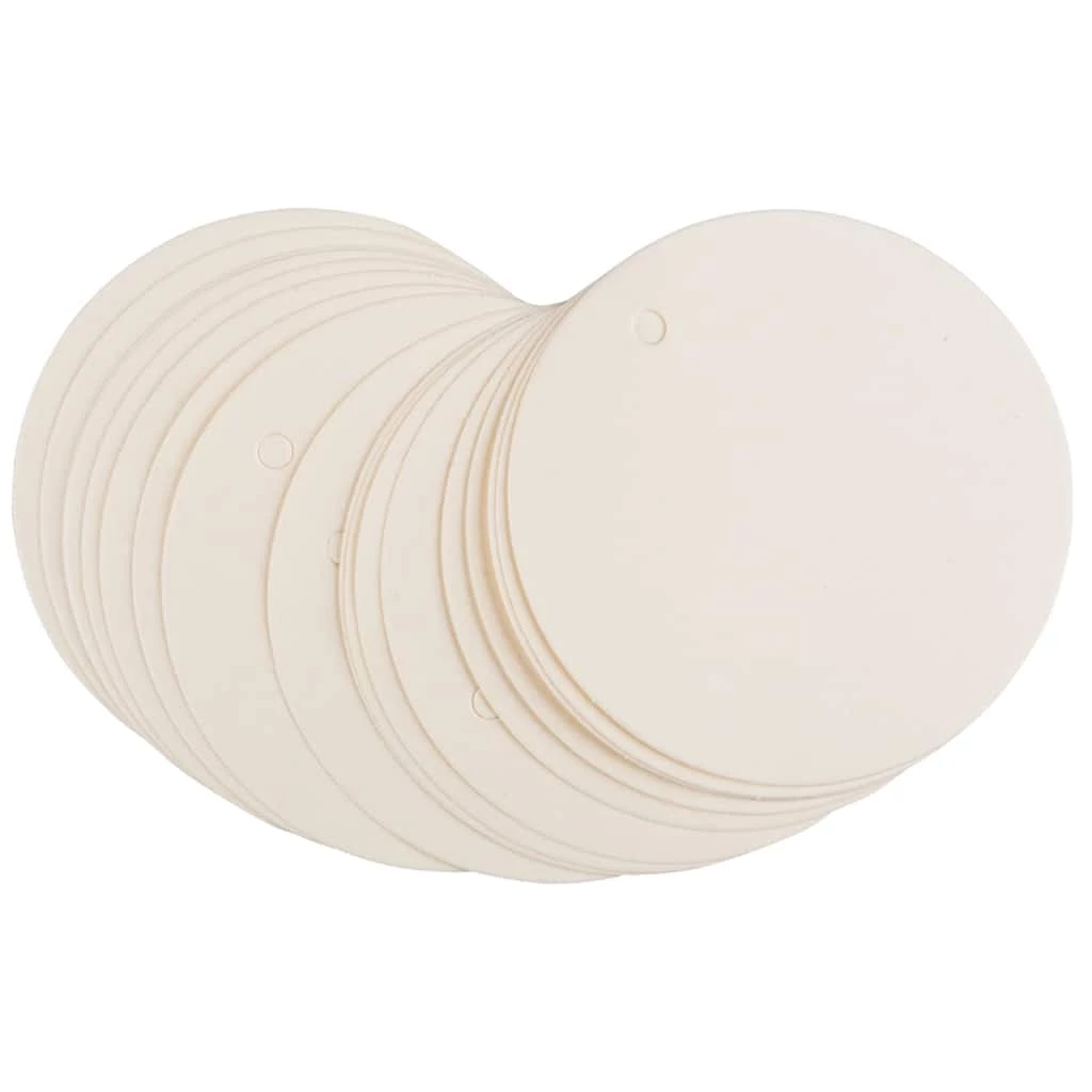 Deals π JAM Paper Ivory Circle Gift Tags, 20ct. π€© 4 Deals π JAM Paper Ivory Circle Gift Tags, 20ct. π€© - Image 2