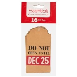 Discount 🎁 JAM Paper Do Not Open Holiday Gift Tags, 16ct. 👍 -Jam Paper Shop D346800S 3