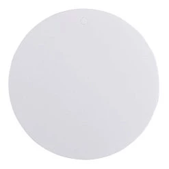 Budget 🎁 JAM Paper White Large Circle Gift Tags, 10ct. ❤️