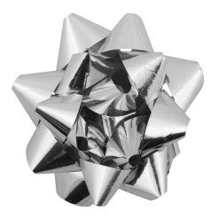 Cheapest π JAM Paper 3.5" Silver Gift Bow, 12ct. π