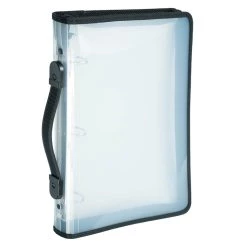 Best reviews of ✨ JAM Paper 1.5" Clear Plastic Zipper 3 Ring Binder 🌟