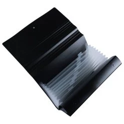 Wholesale 👍 JAM Paper Black Portfolio with Elastic Closure 🥰 -Jam Paper Shop D374970S 3