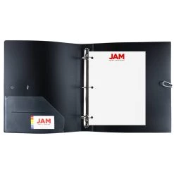 Wholesale 👍 JAM Paper Black Portfolio with Elastic Closure 🥰 -Jam Paper Shop D374970S 5