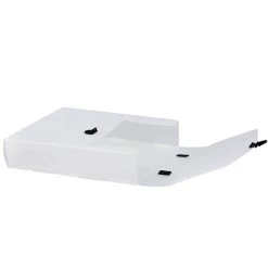 Buy ⭐ JAM Paper Clear Plastic Portfolio Vertical Briefcase with Handles ⭐ -Jam Paper Shop D374974S 4