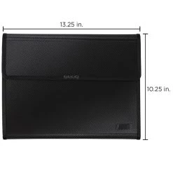 Best Pirce ✔️ JAM Paper Black Padfolio with Expanding File 🔔 -Jam Paper Shop D374982S 5