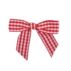 Cheapest ❤️ JAM Paper 5/8" Gingham Check Twist Tie Bows, 100ct. 😀