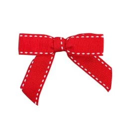 Best Pirce 🤩 JAM Paper 5/8" Grosgrain Stitch Twist Tie Bows, 100ct. 🛒