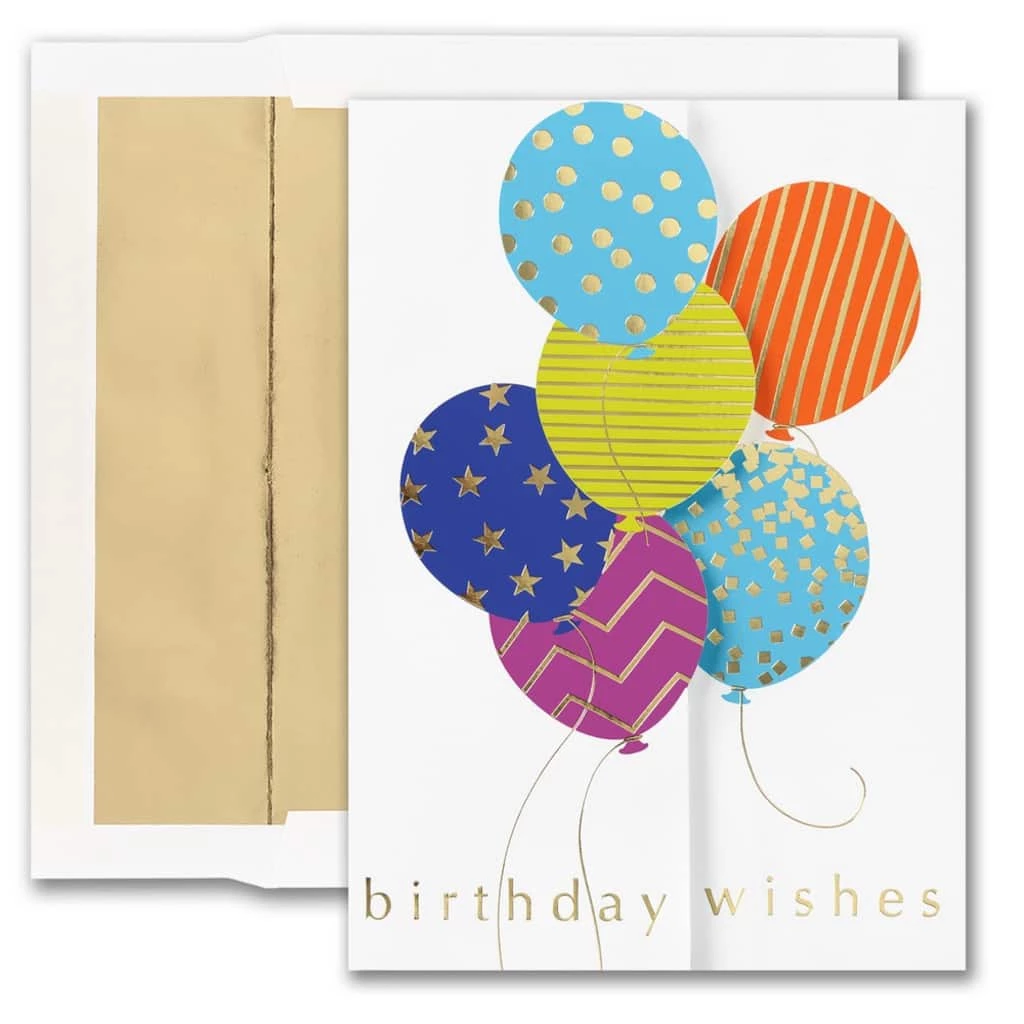 Outlet π JAM Paper Gatefold π₯³ Birthday Balloon Card & Envelopes, 25ct. π 3 Outlet π JAM Paper Gatefold π₯³ Birthday Balloon Card & Envelopes, 25ct. π