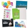 Promo ⭐ JAM Paper Upbeat & Colorful Blank Assorted 🎂 Birthday Card Set, 36ct. 🔥 -Jam Paper Shop D375247S 1
