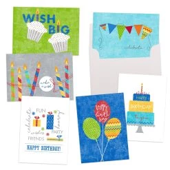 Discount π JAM Paper Wish Big Blank Assorted π₯³ Birthday Card Set, 36ct. π