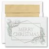 Best deal 👏 JAM Paper 5.625" x 7.875" 🎄 Christmas Greenery Card Set, 25ct. ❤️