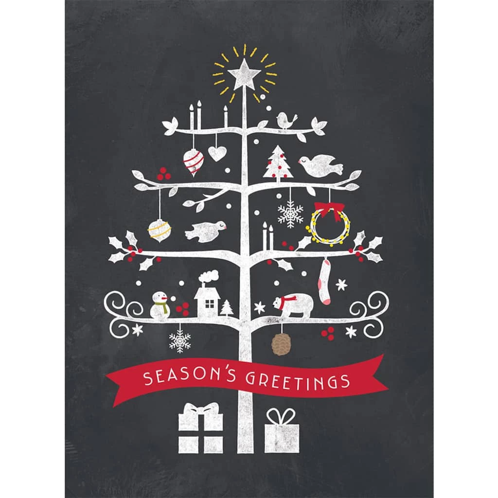 Flash Sale π₯ JAM Paper 6.25" x 4.625" Season's Greetings Chalkboard Assorted Card Set, 25ct. π 7 Flash Sale π₯ JAM Paper 6.25" x 4.625" Season's Greetings Chalkboard Assorted Card Set, 25ct. π - Image 5