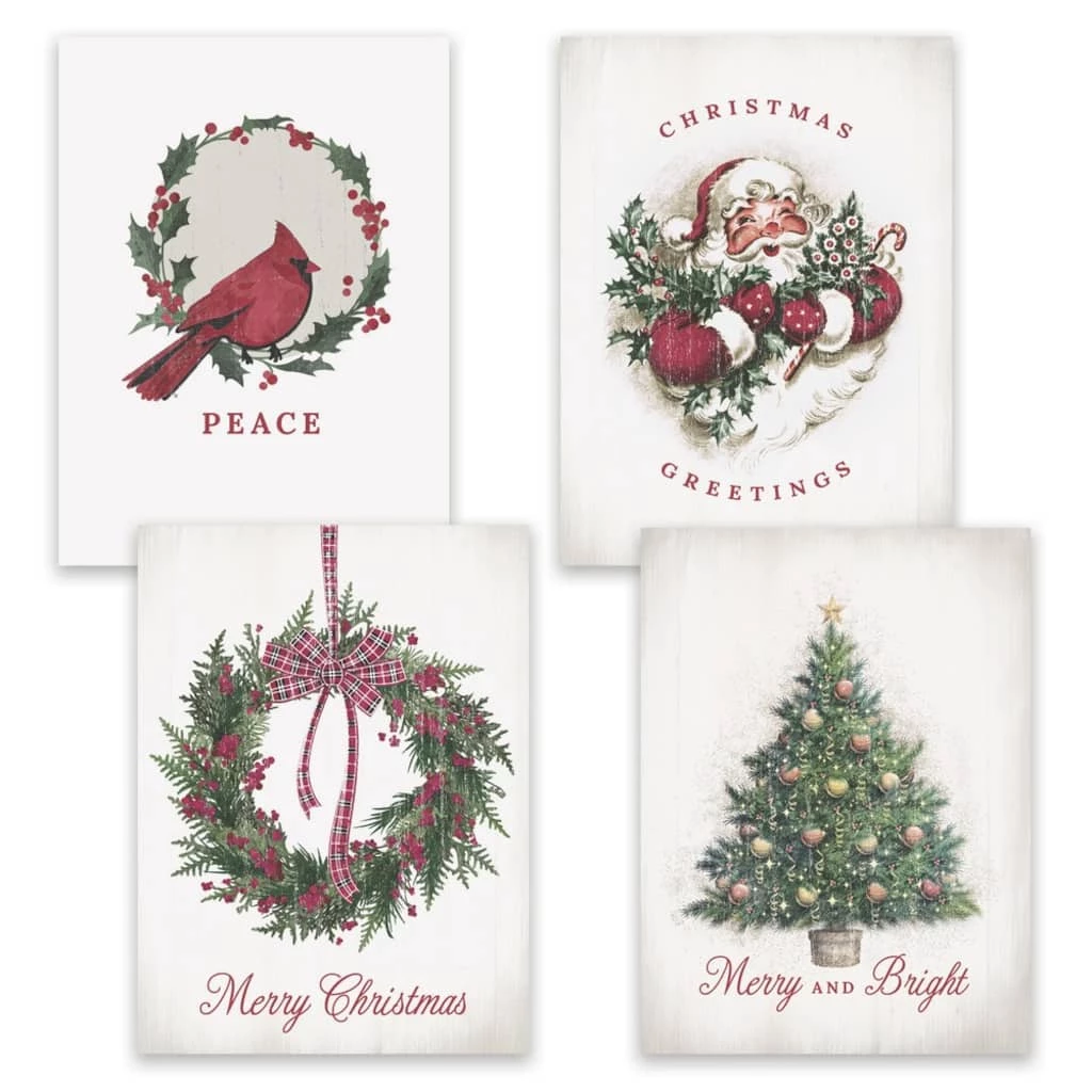 Cheap π JAM Paper 7.9" x 5.6" π Christmas Past Holiday Assortment Card Set, 16ct. π 3 Cheap π JAM Paper 7.9" x 5.6" π Christmas Past Holiday Assortment Card Set, 16ct. π