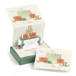 Brand new 🎁 JAM Paper 7" x 5" Gifts of the Season Pop-Up ❄ Christmas Card Set, 10ct. 😉