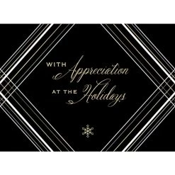 Budget 🔥 JAM Paper Blank Simple Holiday Appreciation 🎄 Christmas Cards & Envelopes, 25ct. ❤️