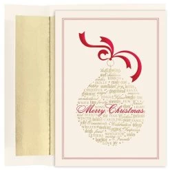 Best reviews of 🧨 JAM Paper Words of 🎄 Christmas Ornament Cards & Envelopes Set, 16ct. ✔️