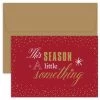 Deals ✔️ JAM Paper This Season A Little Something 🎁 Christmas Cards & Envelopes Set ❤️