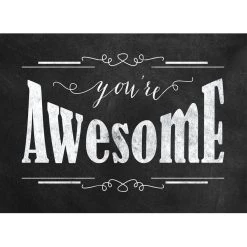 Best deal 🎉 JAM Paper Brushed Chalkboard Design Blank Thank You Cards Set, 36ct. 🔥 -Jam Paper Shop D375614S 4