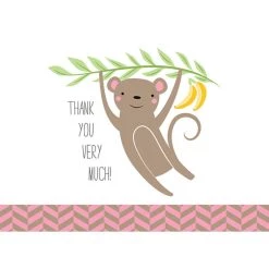 New 💯 JAM Paper Cuddly Critters Blank Thank You Cards Set, 36ct. 🛒 -Jam Paper Shop D375616S 5
