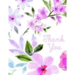 Flash Sale 😀 JAM Paper Garden Blossom Everyday Thank You Card Set, 20ct. 🔔