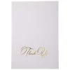 Brand new 🎁 JAM Paper Blank Gold Script Thank You Card Set, 25ct. ⌛