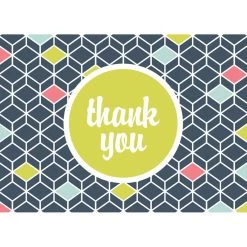 Budget ❤️ JAM Paper Modern Design Blank Thank You Cards & Envelopes, 36ct. 😀 -Jam Paper Shop D375645S 3