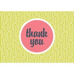 Budget ❤️ JAM Paper Modern Design Blank Thank You Cards & Envelopes, 36ct. 😀 -Jam Paper Shop D375645S 4