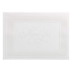 Buy 🔥 JAM Paper Pearl Border Thank You Cards & Envelopes, 25ct. ✔️
