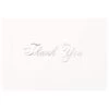 New 🔥 JAM Paper Thank You Card Set With Silver Script, 25ct. 🥰 -Jam Paper Shop D375662S 1