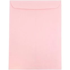 Outlet 🤩 JAM Paper 9" x 12" Baby Pink Open End Catalog Premium Envelopes, 100ct. 👍