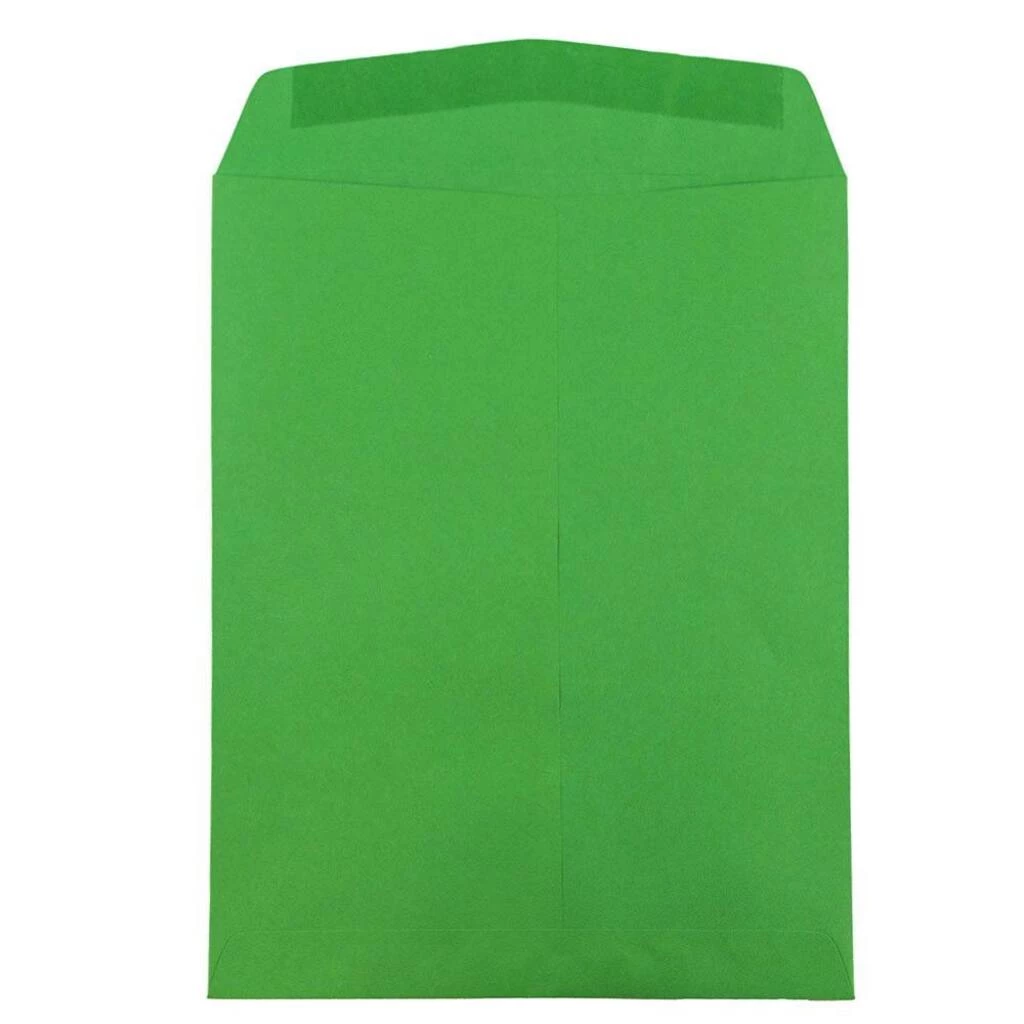 Best Sale π JAM Paper 9" x 12" Brite Hue π Christmas Green Open End Catalog Colored Envelopes, 100ct. β 4 Best Sale π JAM Paper 9" x 12" Brite Hue π Christmas Green Open End Catalog Colored Envelopes, 100ct. β - Image 2