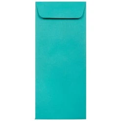 Outlet ⌛ JAM Paper #10 Sea Blue Recycled Policy Business Envelopes, 25ct. 😍