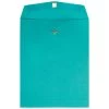 Discount 🔥 JAM Paper 10" x 13" Sea Blue Recycled Open End Catalog Colored Clasp Envelopes, 100ct. ❤️ -Jam Paper Shop D376232S 1
