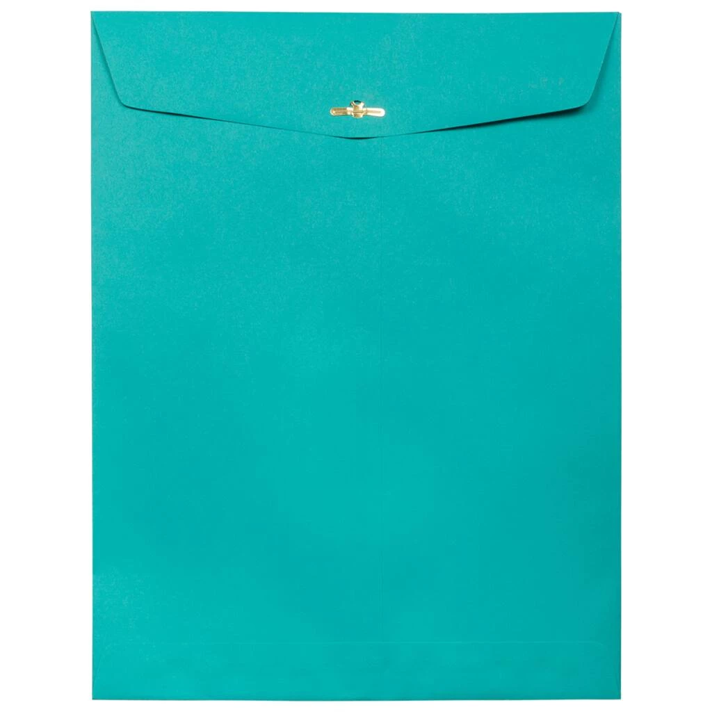 Discount π₯ JAM Paper 10" x 13" Sea Blue Recycled Open End Catalog Colored Clasp Envelopes, 100ct. β€οΈ 4 Discount π₯ JAM Paper 10" x 13" Sea Blue Recycled Open End Catalog Colored Clasp Envelopes, 100ct. β€οΈ - Image 2