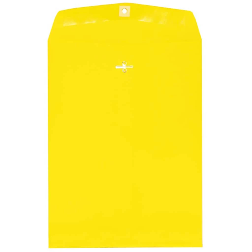 Buy π₯° JAM Paper 9" x 12" Yellow Colored Envelopes with Clasp Closure, 100ct. π€© 3 Buy π₯° JAM Paper 9" x 12" Yellow Colored Envelopes with Clasp Closure, 100ct. π€©