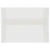 Buy 🔥 JAM Paper 5.25" x 7.25" Clear Vellum Invitation Envelopes, 25ct. ⌛ -Jam Paper Shop D376310S 1