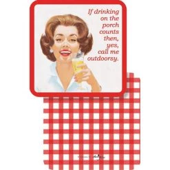 Promo ✨ JAM Paper Call Me Outdoorsy Coasters, 6ct. 🥰