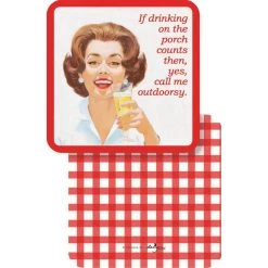 Brand new 👍 JAM Paper Call Me Outdoorsy Coasters, 60ct. 🥰