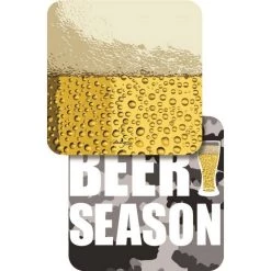 Promo 🎁 JAM Paper Beer Season Coasters, 60ct. 😀
