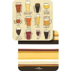 Flash Sale 🎁 JAM Paper Choose Your Brew Coasters, 6ct. 😀