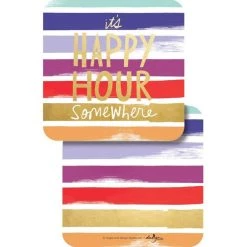 Best Sale ⌛ JAM Paper It's Happy Hour Somewhere Coasters, 60ct. 🎁