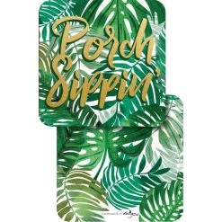 Buy 🧨 JAM Paper 4" Porch Sippin Coasters, 6ct. 👍