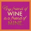 New 👍 JAM Paper Any Friend of Wine Cocktail Napkins, 32ct. 🤩 -Jam Paper Shop D376570S 1