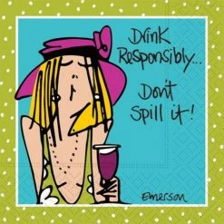 Brand new 🤩 JAM Paper Don't Spill It Cocktail Napkins, 40ct. 🧨