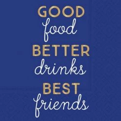 Discount 🎁 JAM Paper Good, Better, Best Cocktail Napkins, 40ct. ❤️